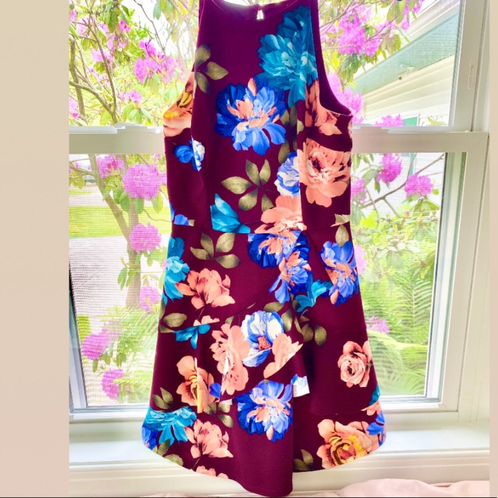 Floral Print BCX Dress